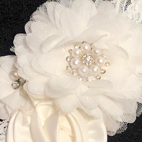 Bow Dreams Designed by hong - Ivory Flower Girl/Formal Dress w/Removable Bow 3-6 - Picture 5 of 12